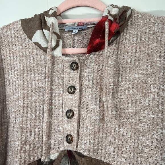 White Birch Floral Hoodie - Picture 4 of 7